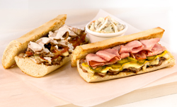 Newk's PB&Q and Cuban sandwiches