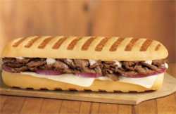 Tim Hortons' a Grilled Steak & Cheese Panini