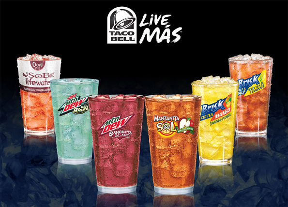 Taco Bell's new line of beverages