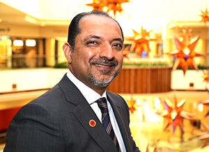 Aziz Hashim, IFA chair and managing partner of NRD Capital. Ron Ruggless