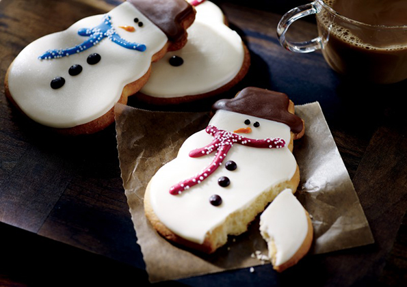 Starbucks snowman cookie