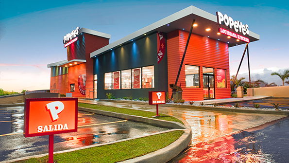 Quick-service chain Popeyes reveals new look for international