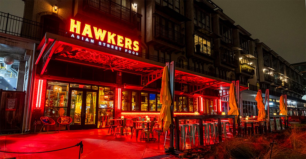 Hawkers Asian Street Food exterior