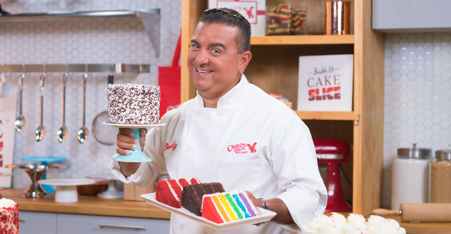 Fault Line Cake Tutorial With Cake Boss Buddy Valastro | Cake boss buddy,  Cake boss, Buddy valastro