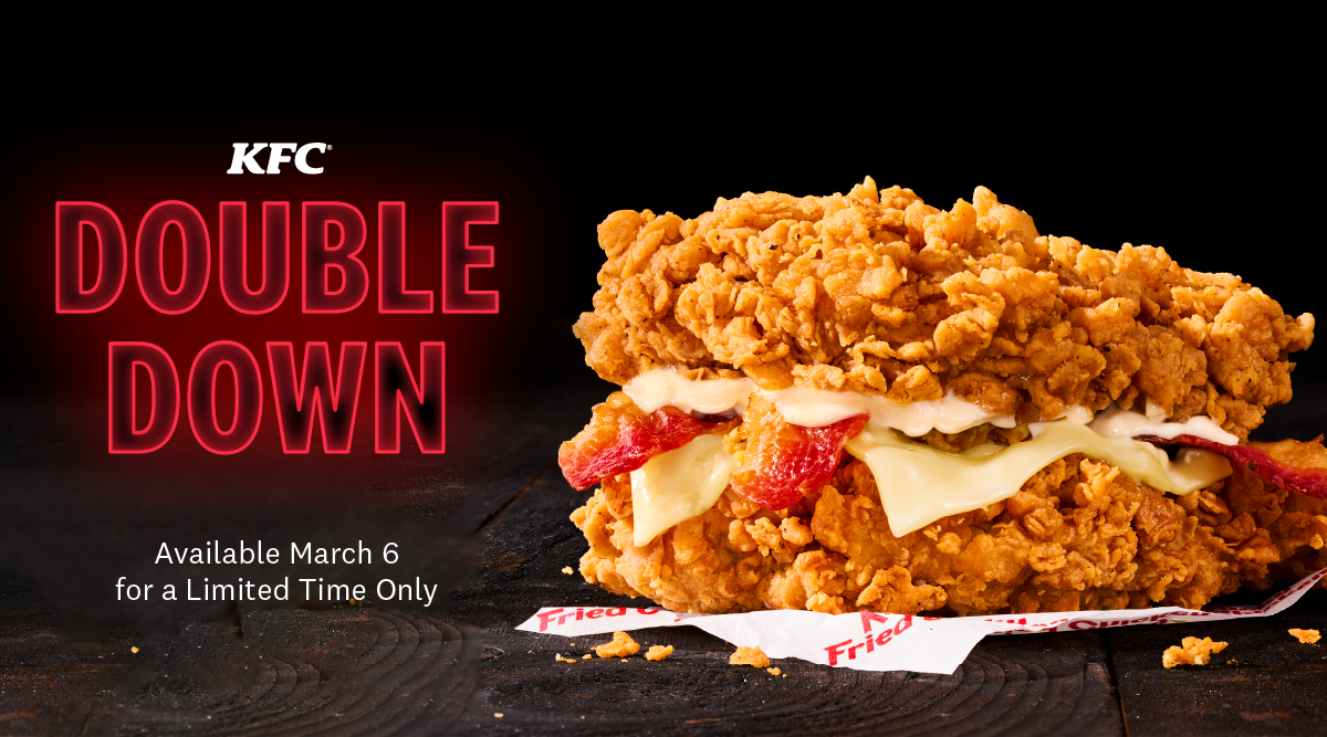 Kfc double crunch sandwich