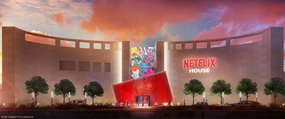 Read more about the article Streaming service Netflix plans to open venues with catering