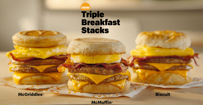 McDonald’s answer to breakfast slump: Triple Breakfast Stacks | Nation ...