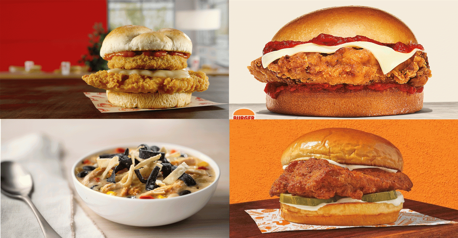 New Items From Burger King, Chick-fil-A, Popeyes, And Wendy’s | Nation ...