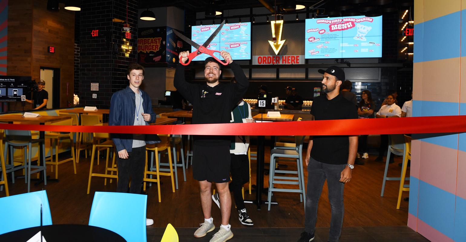 MrBeast Burgers opens its first brick and mortar location Nation #39 s
