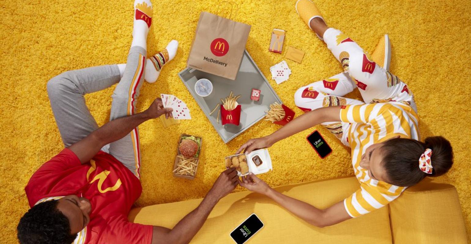 McDonaldu0027s to give out free swag with Uber Eats delivery 