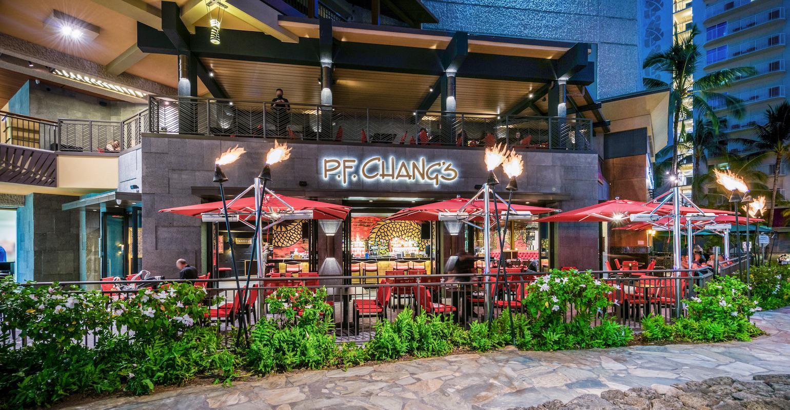 Pf chang's best sale outdoor seating