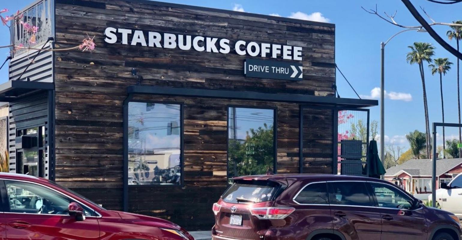 Starbucks Open During COVID-19, But Only the Drive-Thru - Eater