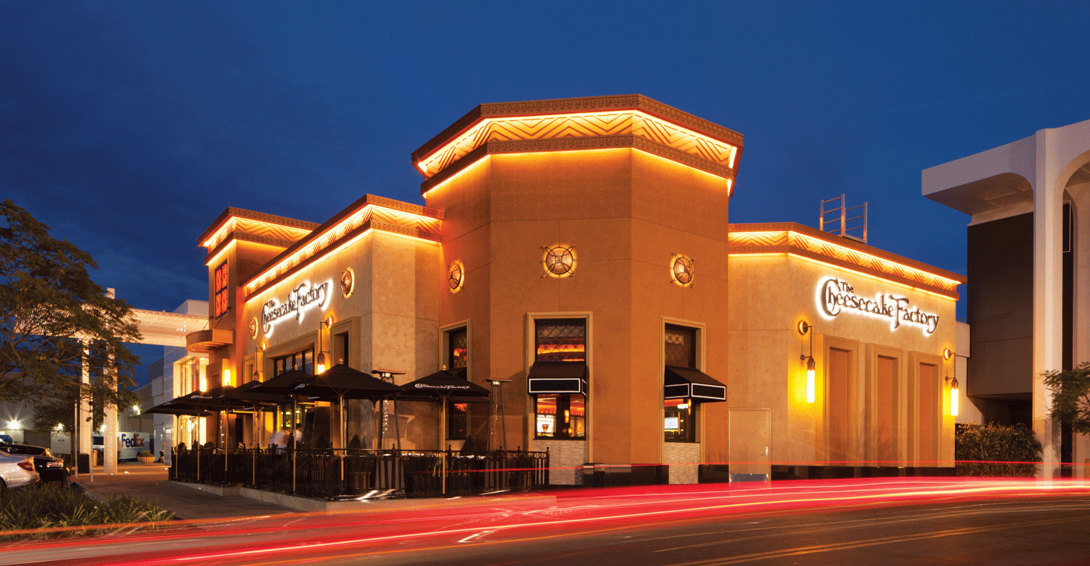 Cheesecake factory restaurant in San Diego - CALIFORNIA, USA