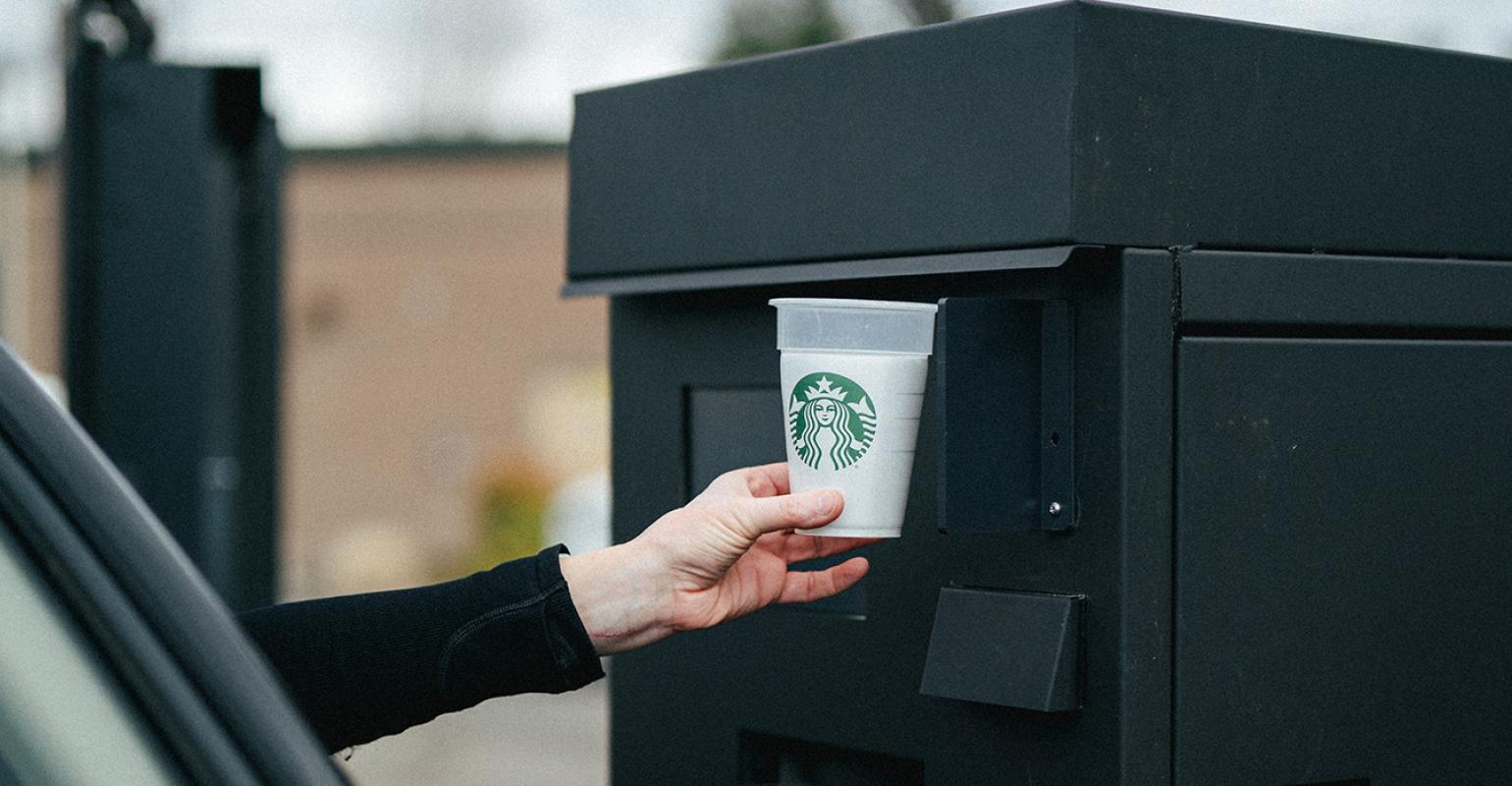 Starbucks Borrow-A-Cup - Bold Reuse