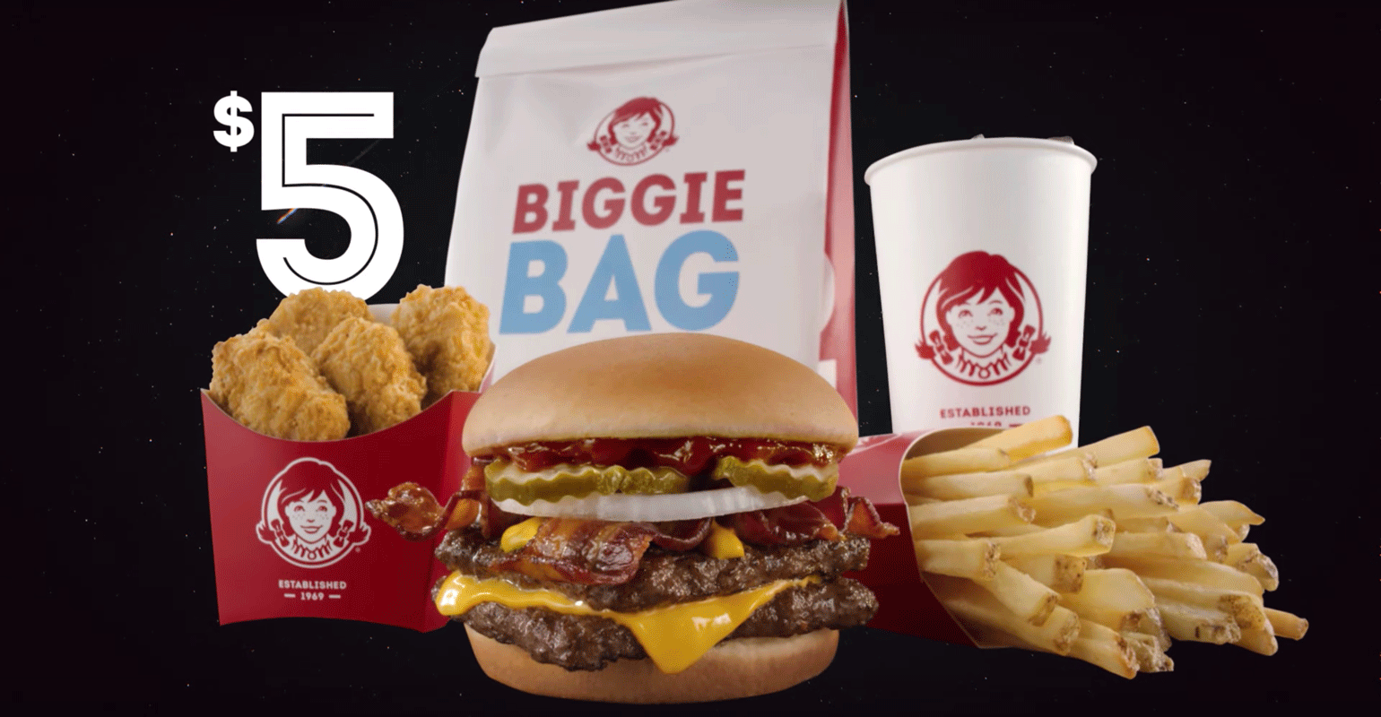 Delicious $5 Biggie Bag Deal with Extra Crispy-Fried Chicken