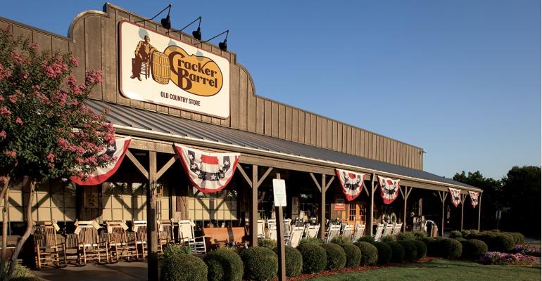 Cracker Barrel storefront