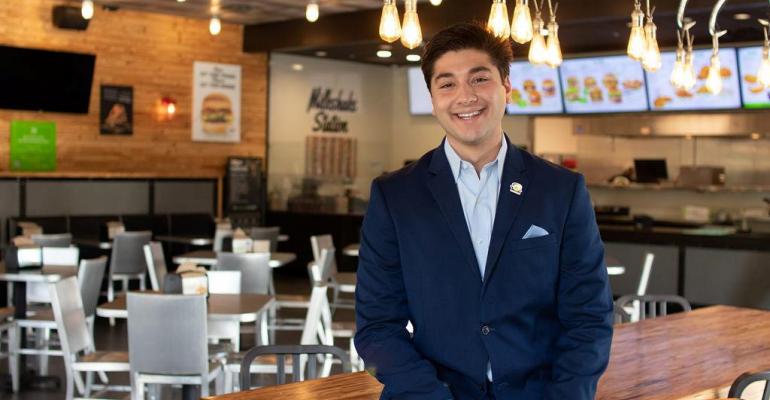 Charlie Guzzetta, the new president of fast-casual burger chain BurgerFi
