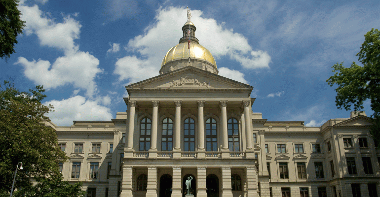 The Georgia State Capitol building