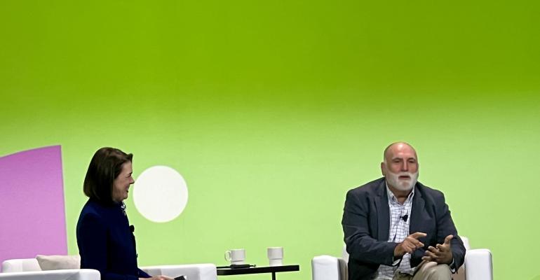 Jose Andres at the National Restaurant Association Show