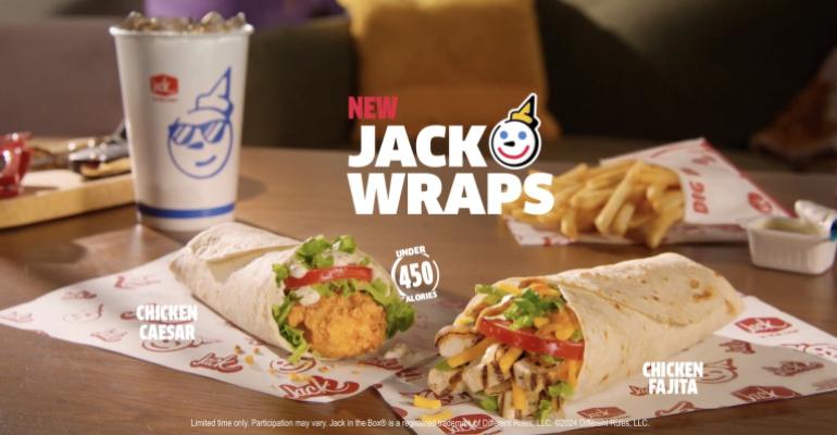 New Jack in the Box wraps