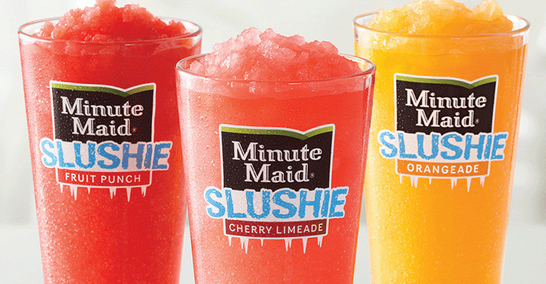 McDonald's slushie