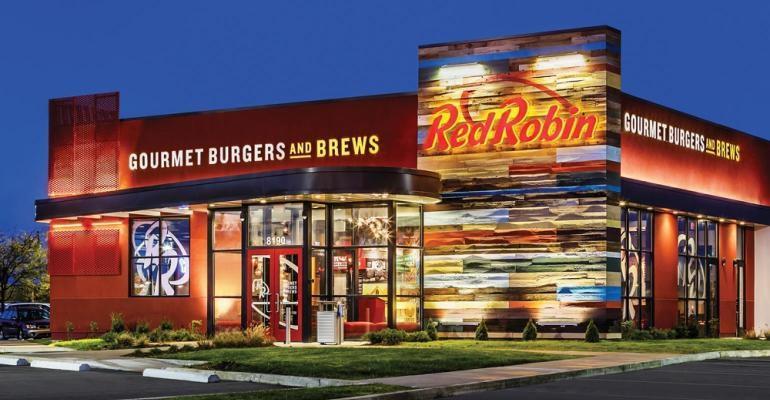 A Red Robin storefront