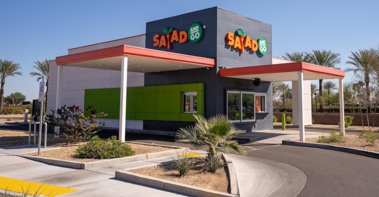 Salad and Go exterior