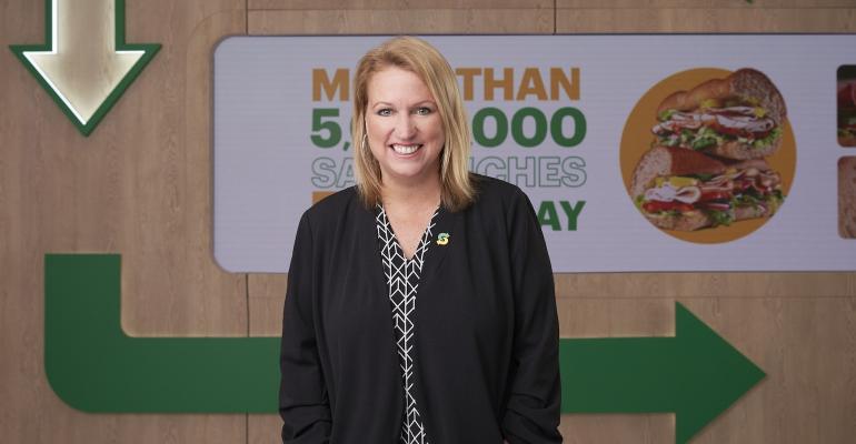 Subway's Interim CEO Carrie Walsh