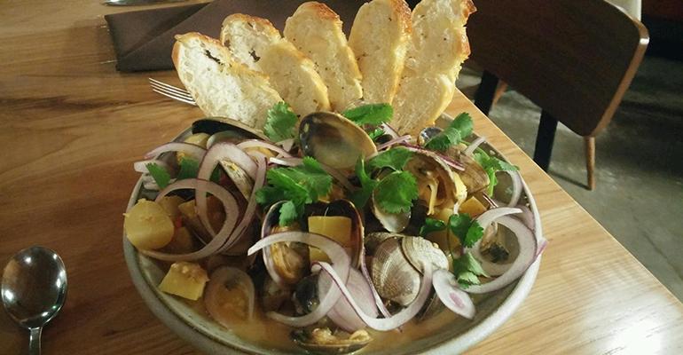 Curried Clams