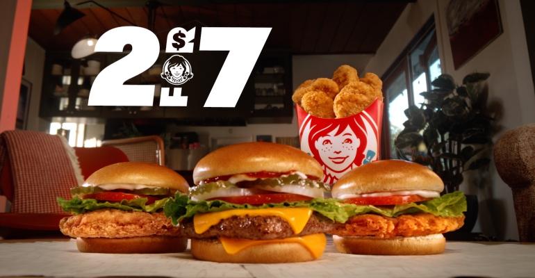 Wendy's new 2 for $7 deal