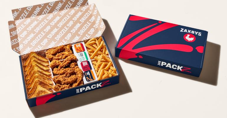 Zaxbys Zax Packz promo image