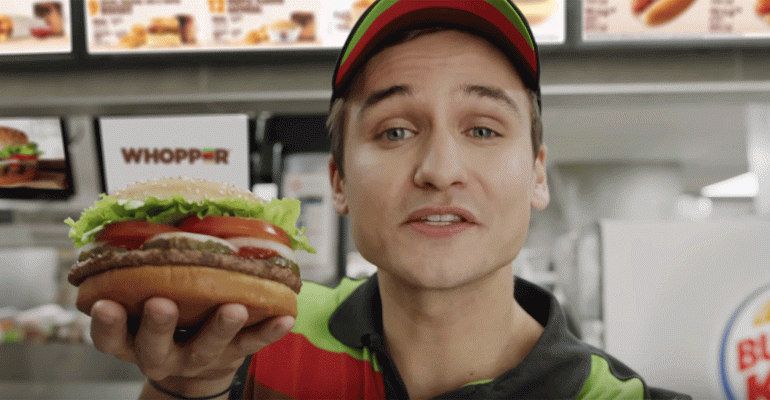 Burger King ad