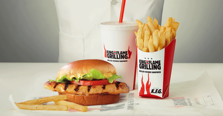 Burger King Launches Grilled Chicken Sandwich Nations