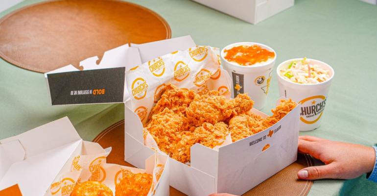 Church's Texas Chicken meals