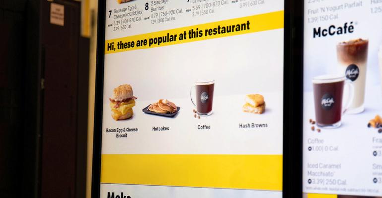 McDonald’s Deploys 700 AI-powered Menu Boards | Nation's Restaurant News