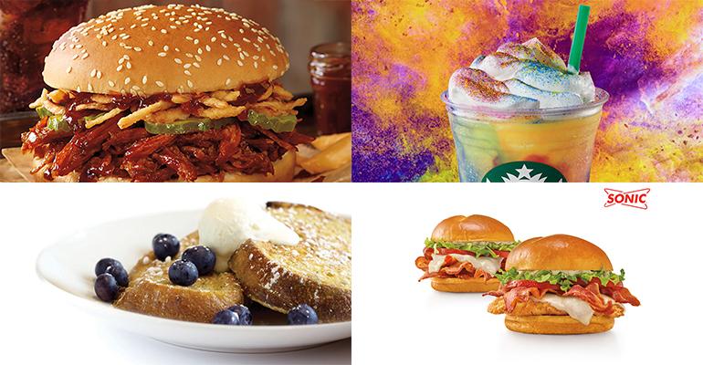 Menu Tracker: New Items From Burger King, Sonic Drive-in And Starbucks ...