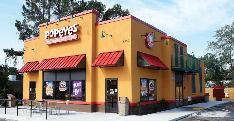 Popeyes storefront