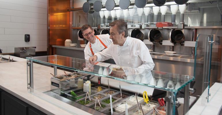 Why not pair robots with acclaimed chefs?