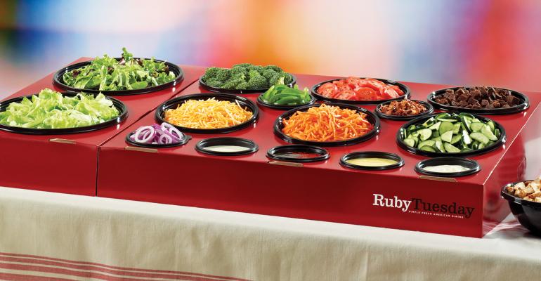 ruby tuesday garden bar