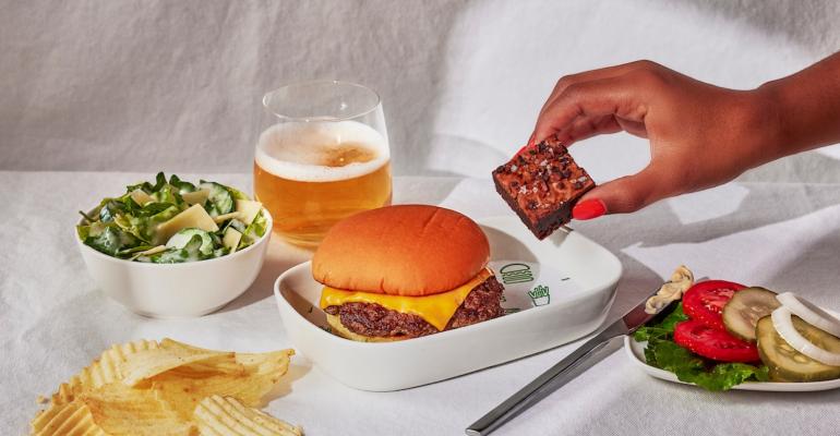 Shake Shack's in-flight meal