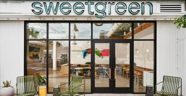 Sweetgreen storefront