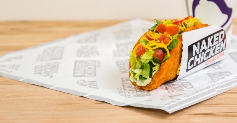 taco bell naked chalupa