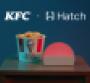 KFC fried chicken next to Hatch device