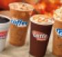 Dunkin coffees