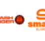 Smalls and Smashburger logos on a white background