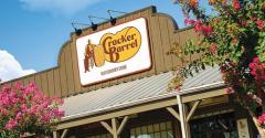 Cracker Barrel sign