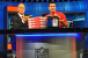 Papa Johns founder John Schnatter right promotes the new deal on the NFL Network with Rich Eisen
