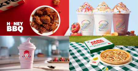 New menu items from KFC, Wendy's, Shake Shack, Papa Johns