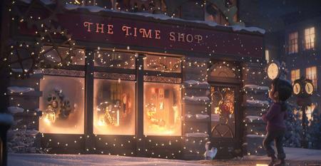A still photo of the animated Christmas short film by Chick-fil-A about the spirit of giving