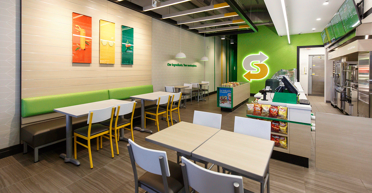 Subway's 'ambitious' plan calls for 9,000 store remodels a year